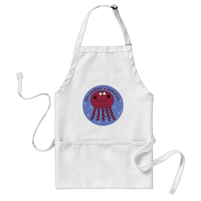 Strawberry Jellyfish Standard Apron (Front)