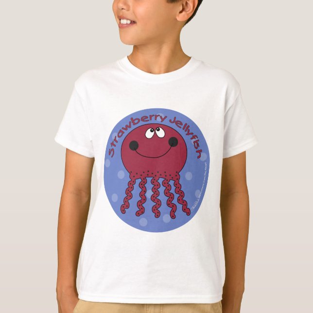 Strawberry Jellyfish T-Shirt (Front)