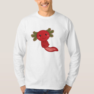 Strawberry Kawaii Axolotl Berry Cute T-Shirt
