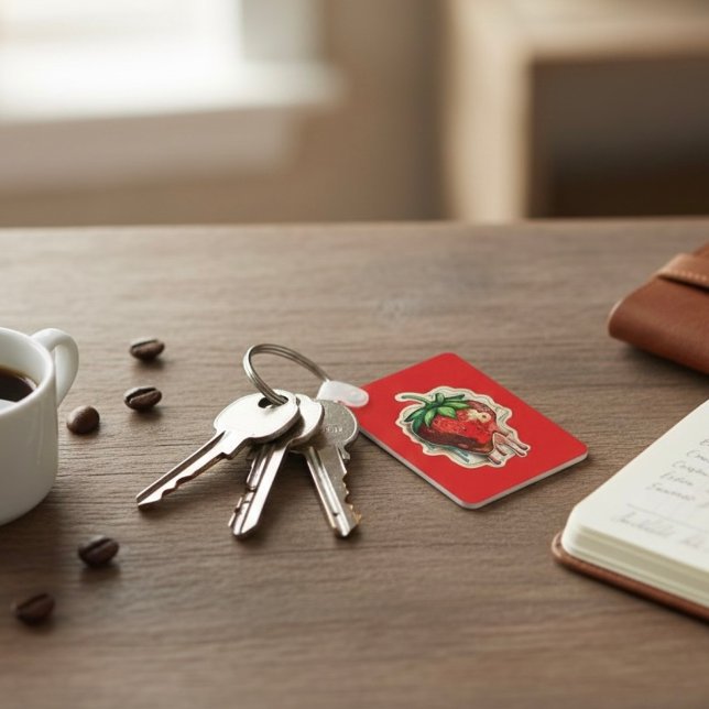 Strawberry Keychain (Creator Uploaded)