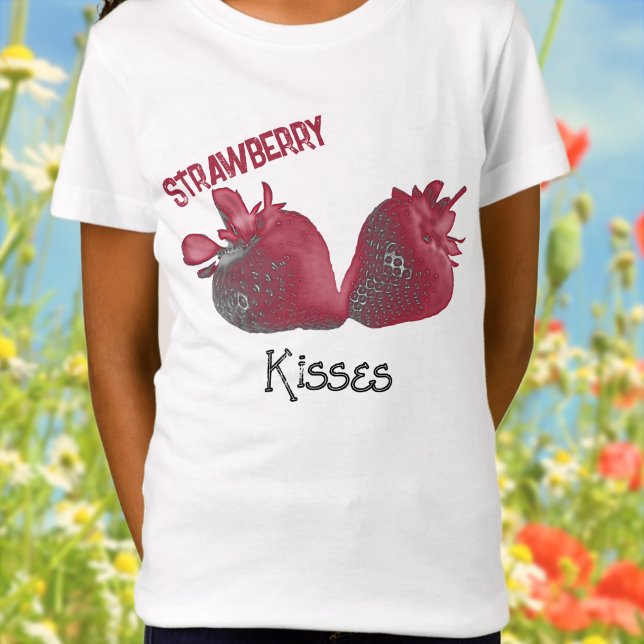 Strawberry Kisses T-Shirt (Creator Uploaded)