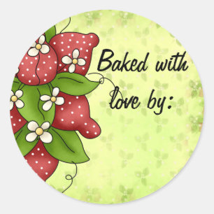 Strawberry Kitchen Label