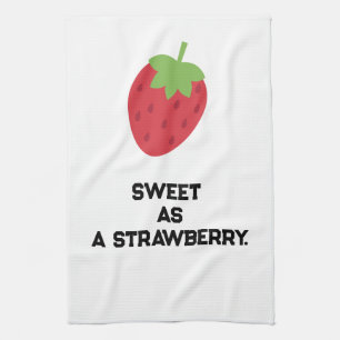 Strawberry Kitchen Towel   Cute Fruit-Themed