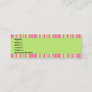 Strawberry & Kiwi Profile Card