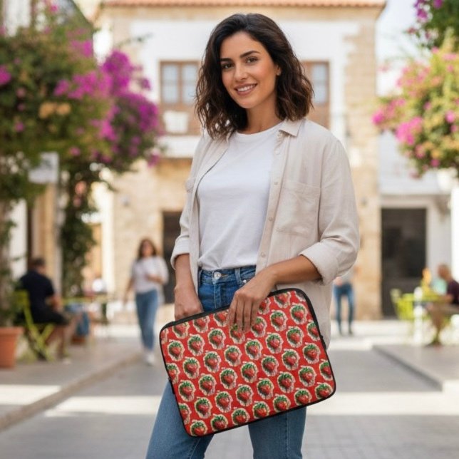 Strawberry Laptop Sleeve (Creator Uploaded)