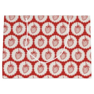 Strawberry Large Gift Bag