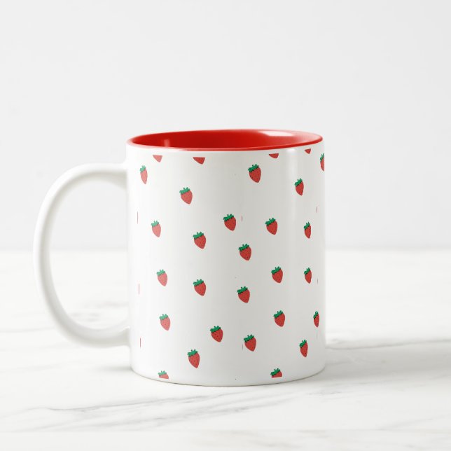 Strawberry-licious Mug (Left)