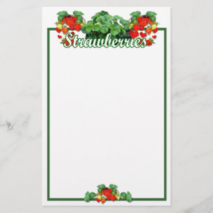 STRAWBERRY LOVE - Stationary Stationery