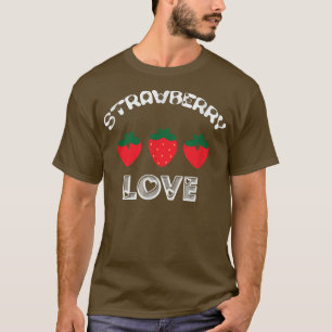 Strawberry Love Vegan T-Shirt