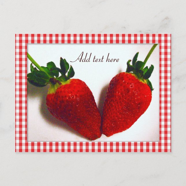 Strawberry Lover_ Postcard (Front)