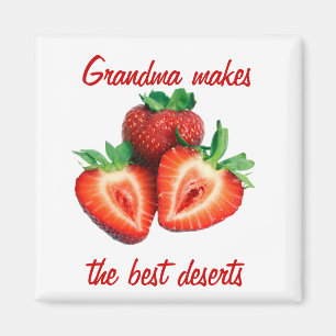 strawberry magnet