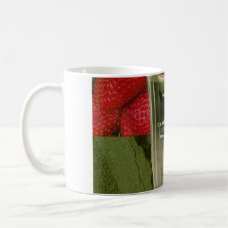 Strawberry Matcha Latte Poster – Trendy Cafe Drink Coffee Mug