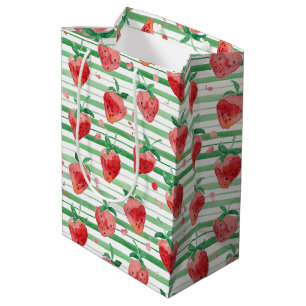 Strawberry Medium Gift Bag