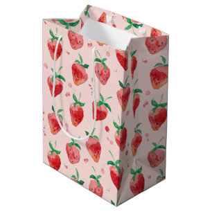 Strawberry Medium Gift Bag