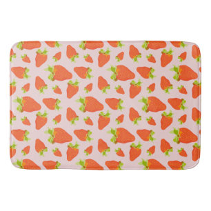 Strawberry Milk Bath Mat