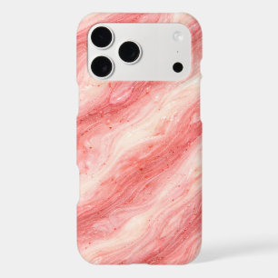 Strawberry Milkshake Marble Texture