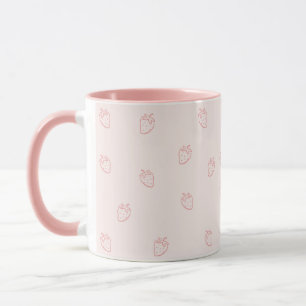  Strawberry Minimalism Mug