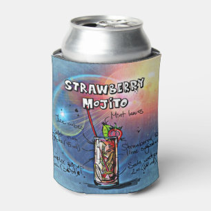 Strawberry Mojito (#11 of 12 Drink Recipe Sets)    Can Cooler