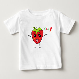 Strawberry Monster Baby T-Shirt