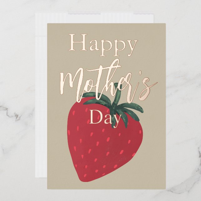 Strawberry Mother's Day   (Envelope)