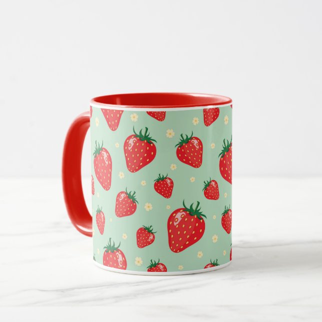 Strawberry Mug (Front Left)