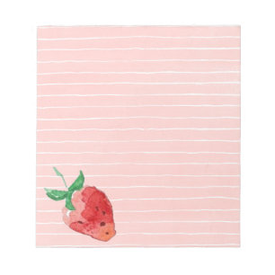 Strawberry Notepad