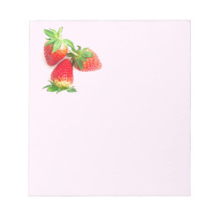 Strawberry Notepad