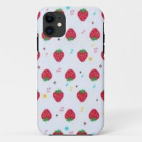 Strawberry Novelty Design iPhone Case