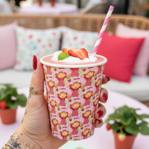 Strawberry Paper Cups