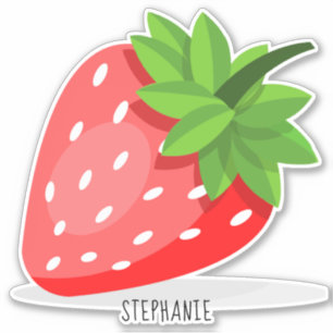 Strawberry Patch Sticker