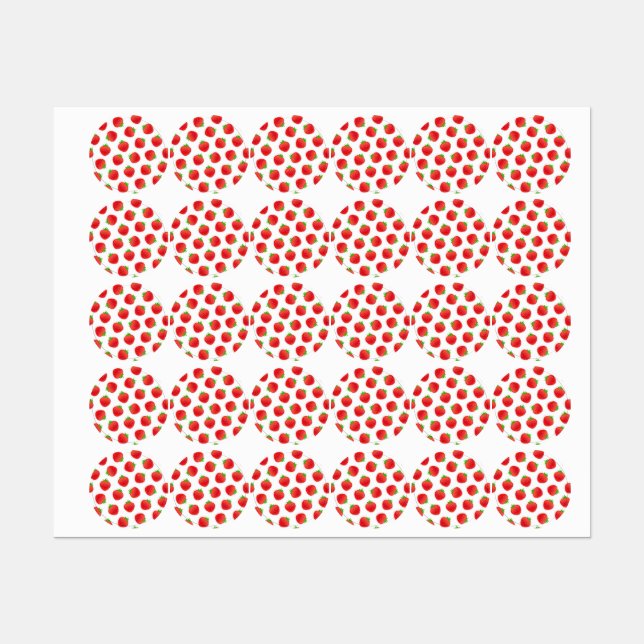 Strawberry pattern (Sheet)