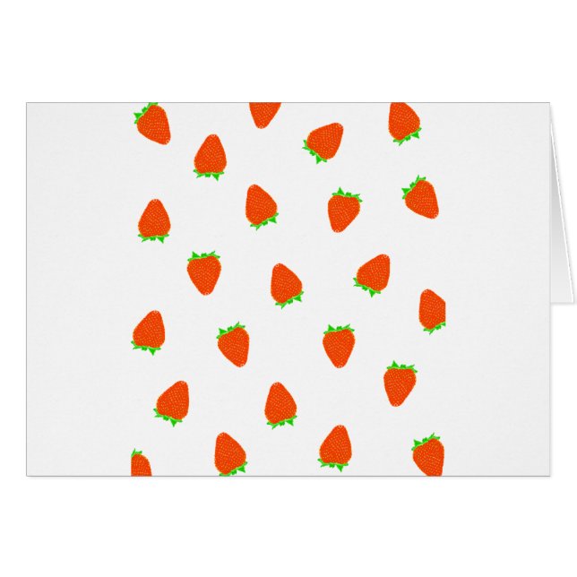 strawberry pattern (Front Horizontal)