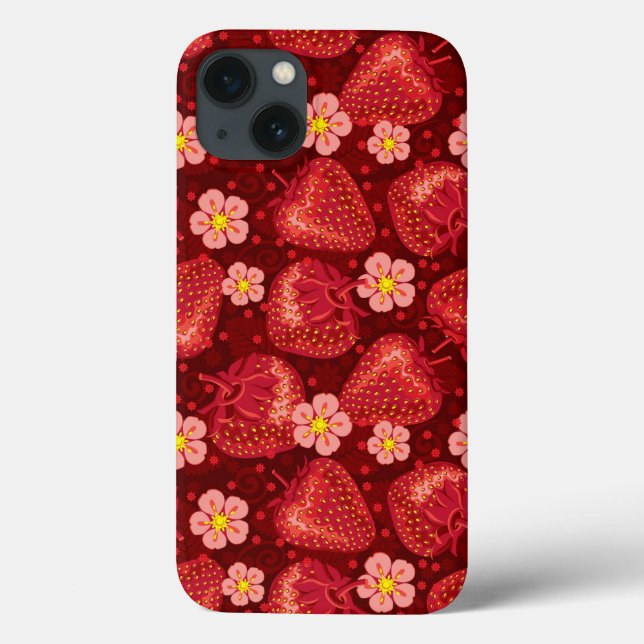 Strawberry Pattern 2 2 Case-Mate iPhone Case (Back)