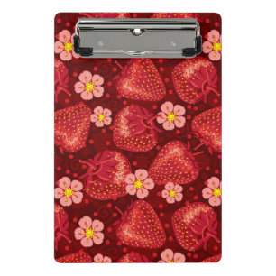 Strawberry Pattern 2 2 Mini Clipboard
