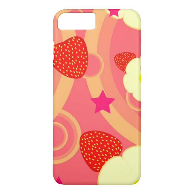 Strawberry Pattern 2 Case-Mate iPhone Case (Back)