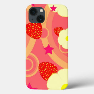Strawberry Pattern 2 iPhone 13 Case