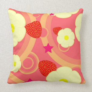 Strawberry Pattern 2 Cushion
