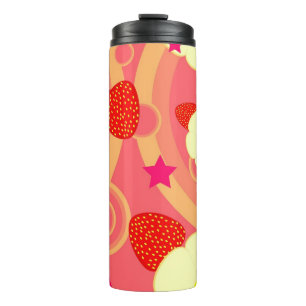 Strawberry Pattern 2 Thermal Tumbler