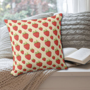 Strawberry Pattern Cushion