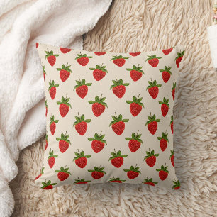 Strawberry Pattern Cushion