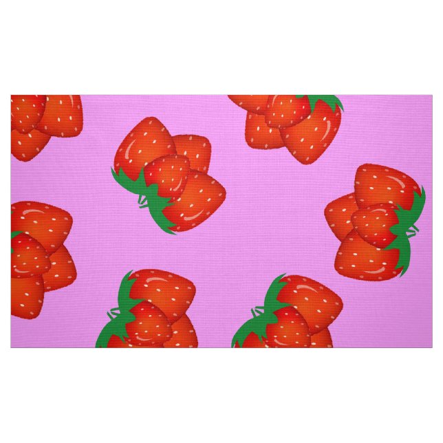 Strawberry pattern fabric (Fat Quarter)