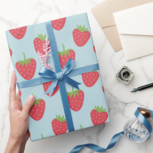 Strawberry Pattern fruit wrapping paper