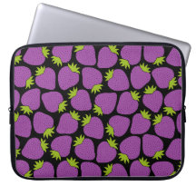 Strawberry Pattern Halloween Purple