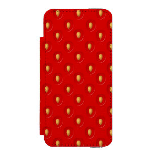 Strawberry Pattern Incipio Watson™ iPhone 5 Wallet Case