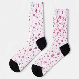 Strawberry Pattern Socks