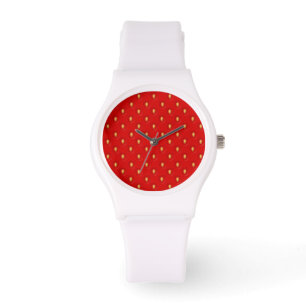 Strawberry Pattern Watch