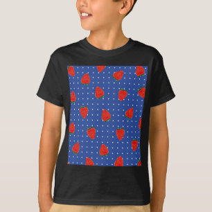 strawberry pattern with dots T-Shirt