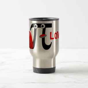 Strawberry PI LOVER Aluminium Travel Mug