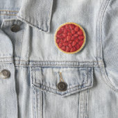 Strawberry Pie 6 Cm Round Badge (In Situ)