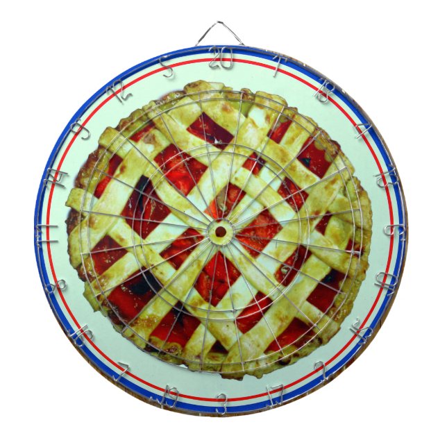 strawberry pie dart board (Front)